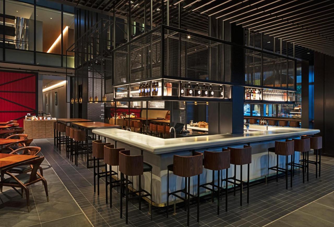 Park Hyatt Auckland Hotell Exteriör bild The bar at the restaurant